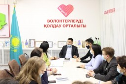 Встреча с председателями комитетов по делам молодежи вузов и колледжей прошла в Кокшетау