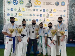 Акмолинские каратисты выиграли Кубок Казахстана