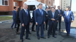 ​Акмолинскую область с рабочим визитом посетил Премьер-министр Аскар Мамин