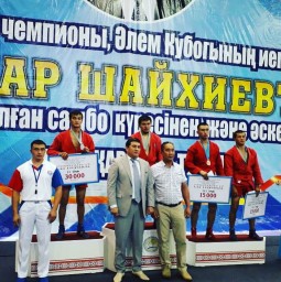 Акмолинский тренер завоевал «серебро» Международного турнира по боевому самбо