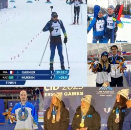 Акмолинцы завоевали восемь медалей на зимней Универсиаде в Америке