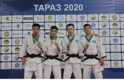 Акмолинские дзюдоисты стали призерами Чемпионата Казахстана
