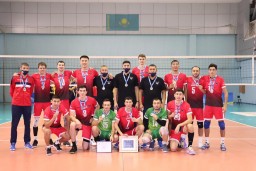 Акмолинские волейболисты завоевали "серебро" Кубка Чемпионата РК
