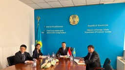 Состоялись первые консульские консультации между Казахстаном и Монако