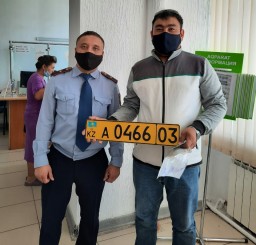 Впервые в Акмолинской области за один день зарегистрированы переоборудованые три авто из Армении