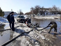 «Горячая линия» для экстренной помощи населению в паводок заработала в Акмолинской области