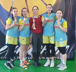 Акмолинские баскетболистки стали лучшими в Казахстане