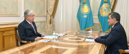 Токаев принял министра водных ресурсов и ирригации Нуржана Нуржигитова