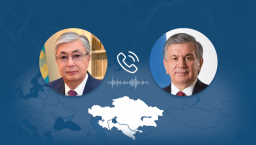 Токаев провел телефонный разговор с главой Узбекистана Шавкатом Мирзиёевым