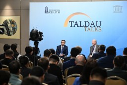 Экспертную платформу Taldau Talks презентовали в столице