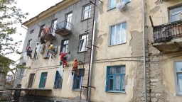 ​Почти 60 млн тенге выделили на ремонт фасадов многоквартирных домов в Акмолинской области