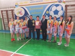 Соревнования по баскетболу среди девушек 9-11 классов прошли в Акмолинской области
