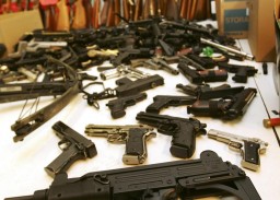 Целый арсенал оружия и боеприпасов изъяли у трех жителей Кокшетау