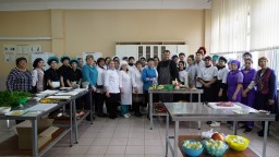Известный казахстанский шеф-повар обучил  студентов и преподавателей в Кокшетау