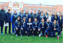 Женская футбольная команда «Окжетпес» завоевала «серебро» Кубка РК