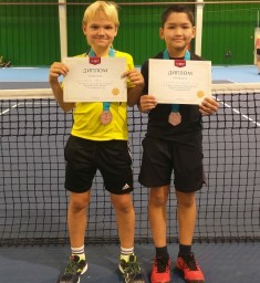 10-летний теннисист из Кокшетау завоевал "бронзу"