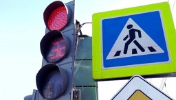 В Кокшетау появился новый светофор на оживленном перекрестке