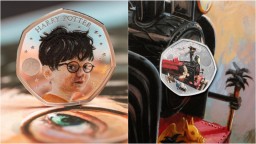 В Великобритании выпустили монеты с изображением Гарри Поттера