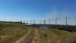 Жара дает о себе знать: в Акмолинской области вспыхнули три пожара