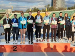 Отличные результаты показали акмолинские легкоатлеты на чемпионате Казахстана