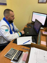 Агитационная встреча кандидата в депутаты районного маслихата Максима Штоль