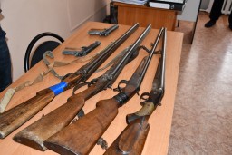 ​94 единицы оружия на сумму почти 5 миллионов тенге сдали в полицию акмолинцы