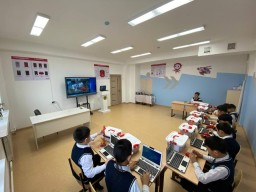 Кабинет робототехники открыли в сельской школе Акмолинской области