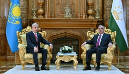 Токаев провел переговоры с Президентом Таджикистана