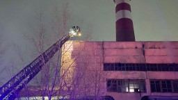 В Кокшетау ликвидировали возгорание на РК-1.  Спасено три сотрудника