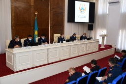 В полиции Акмолинской области подвели итоги работы за 9 месяцев