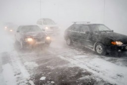 Дороги закрыли в Акмолинской области из-за сильной метели