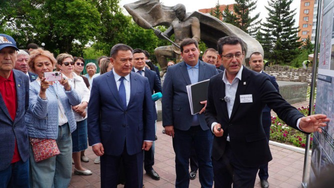 В Кокшетау дан старт строительству новой аллеи «Көкшалғын»
