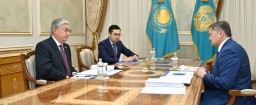 Токаев принял министра науки и высшего образования Саясата Нурбека