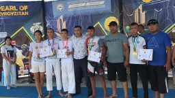 Акмолинские спортсмены завоевали 8 наград Международного фестиваля единоборств в Кыргызстане
