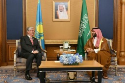 Токаев провел встречу с Наследным принцем Саудовской Аравии Мухаммедом бен Салманом Аль Саудом