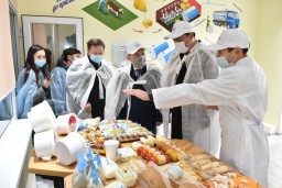 Глава Минсельхоза побывал с рабочей поездкой в Акмолинской области