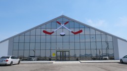Готова к открытию: как выглядит изнутри новая ледовая арена в Кокшетау (ВИДЕО)