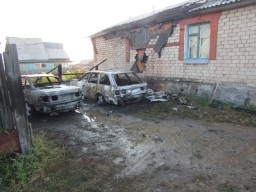 ​Полицейскими города Степняк раскрыт умышленный поджог