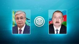 ​Токаев поздравил Ильхама Алиева и азербайджанский народ с Днем Независимости