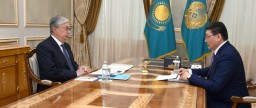 Токаев принял председателя правления АО «Агентство «Хабар» Берика Уали
