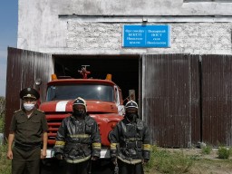 ​В отдаленных селах Акмолинской области открывают пожарные посты