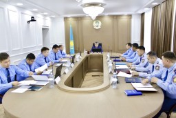 В прокуратуре Акмолинской области проведена коллегия