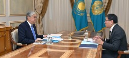 Токаев принял акима города Алматы Ерболата Досаева