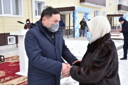 60 семей стали новоселами в райцентре Акмолинской области