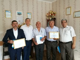 В Кокшетау поздравили юбиляров-ветеранов МВД РК