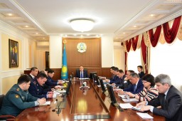 В Акмолинской области прошло заседание Комиссии по профилактике правонарушений на 2017-2019 годы