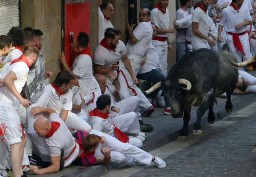 В Испании один человек погиб после забега с быками