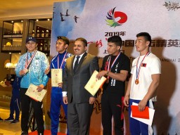 Акмолинский боксер завоевал «серебро» в Китае