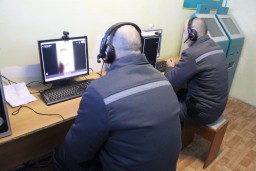 Акмолинские осужденные могут два часа говорить со своими близкими по видеосвязи