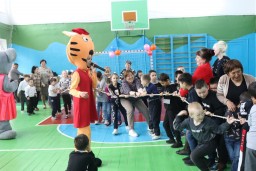 Акмолинские спортсмены устроили праздник для детей с особыми потребностями
